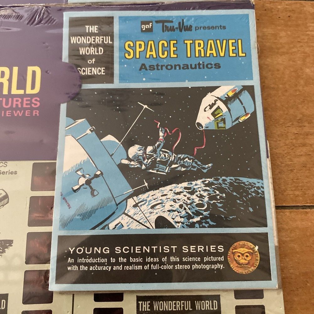 Vtg Lot of 2 Sealed Gaf Tru-Vue Stereo Picture Sets This Wonderful World - Picture 3 of 4